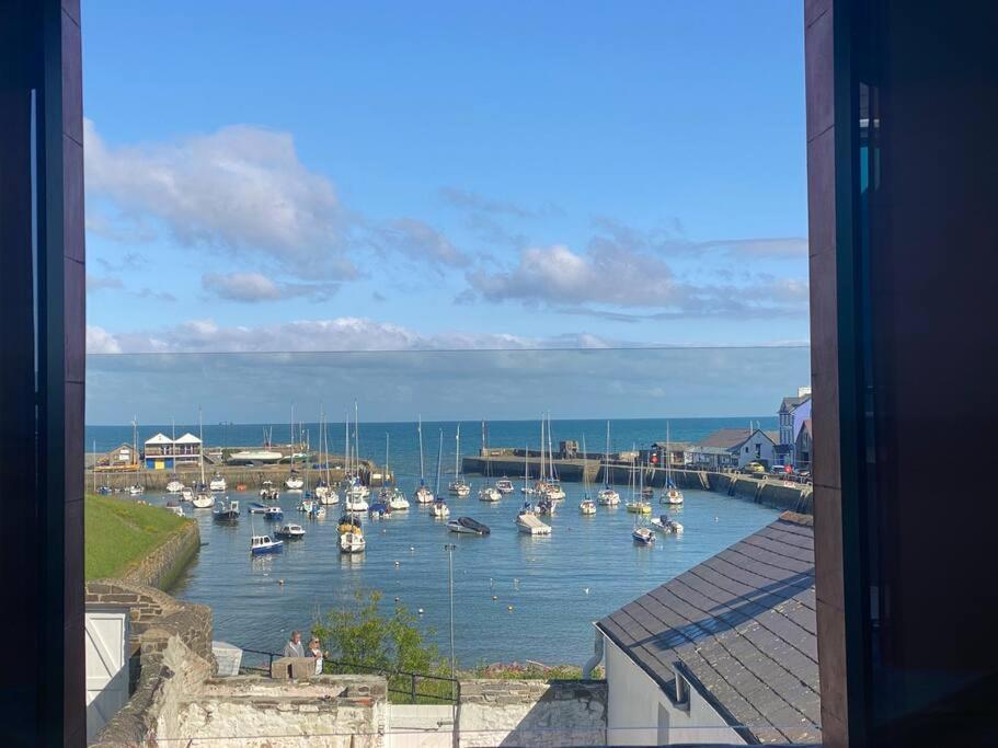 Aberaeron Island House - Panoramic Harbour Views Villa Luaran gambar