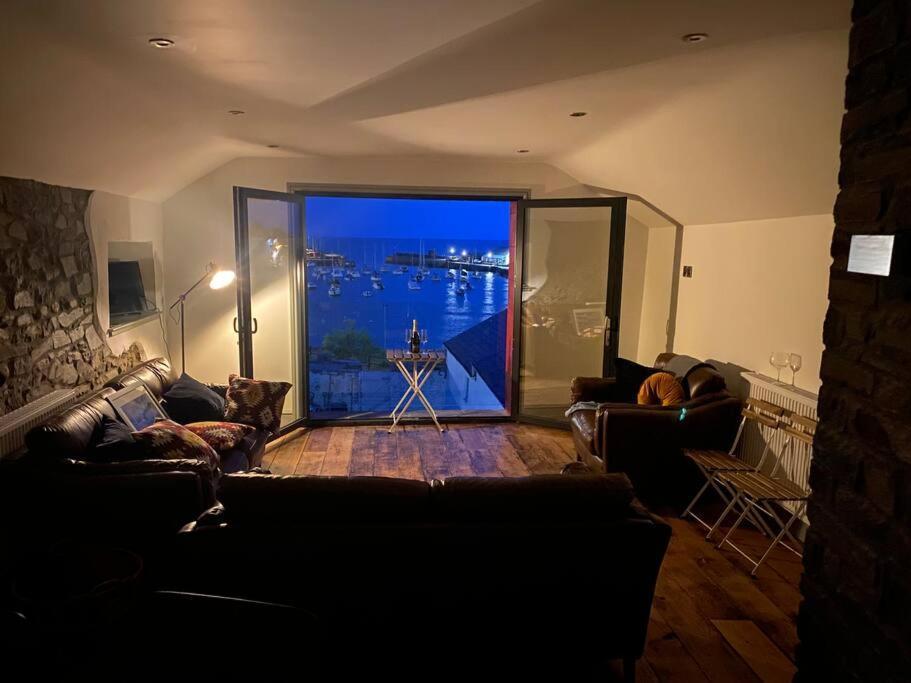 Aberaeron Island House - Panoramic Harbour Views Villa Luaran gambar