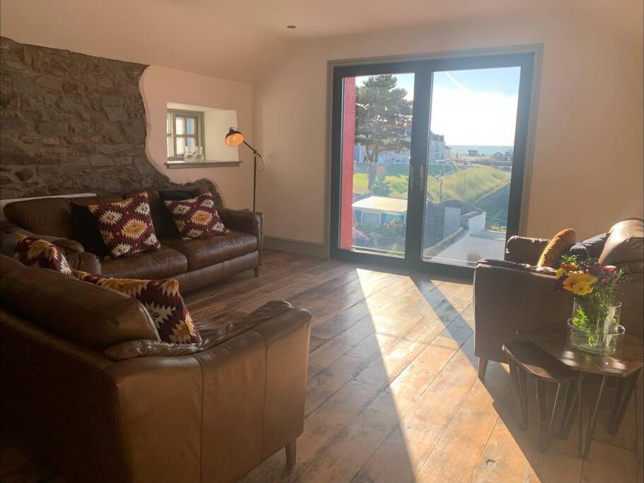 Aberaeron Island House - Panoramic Harbour Views Villa Luaran gambar